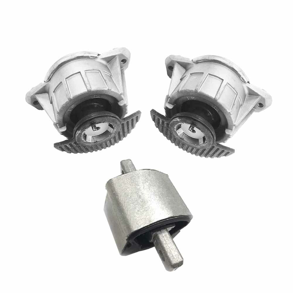 1 set Engine+Transmission Mount kit A2122400418 A2042400117 for Mercedes W204
