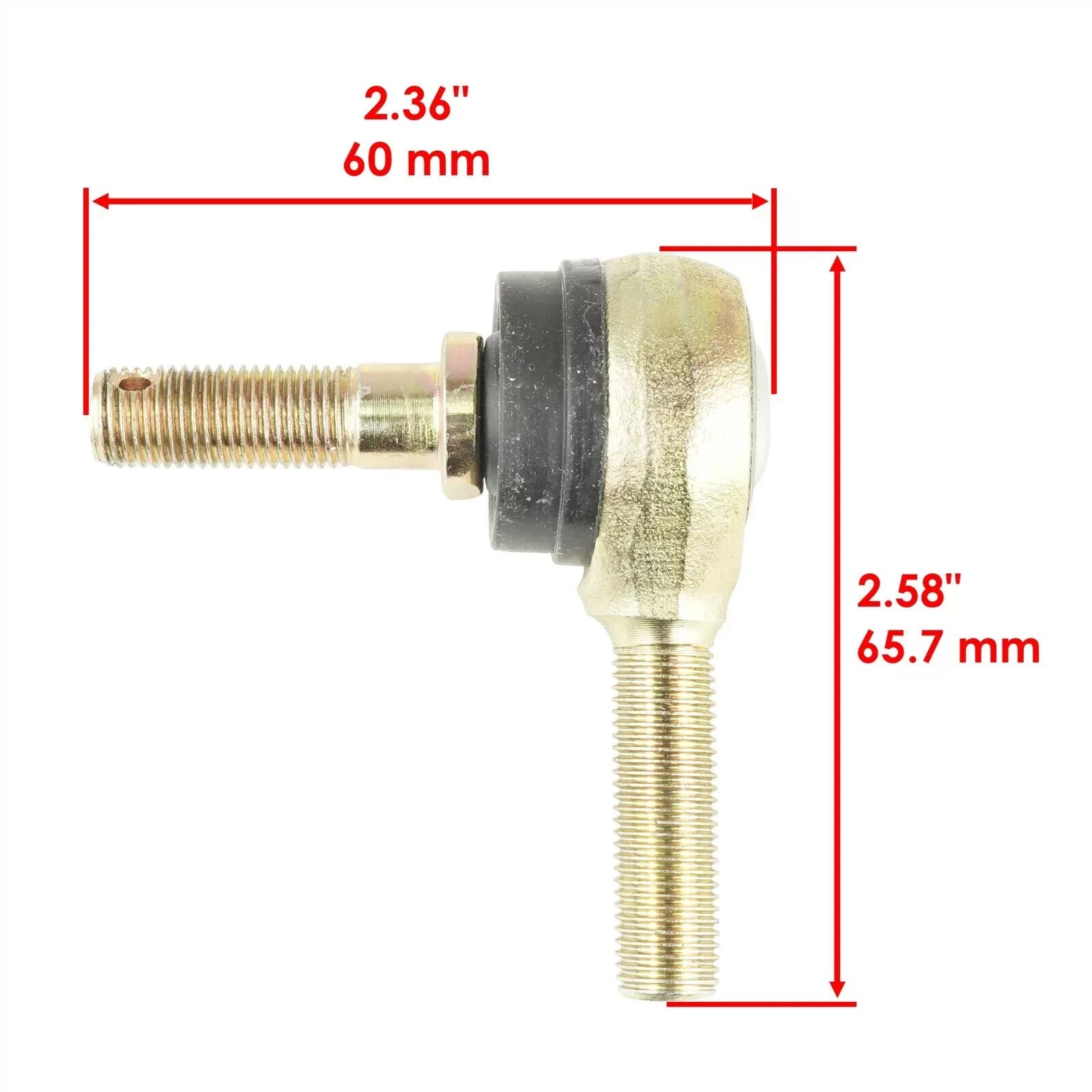 Pair Inner Outer Tie Rod End Kit for Polaris Predator 500 03-06 Q
