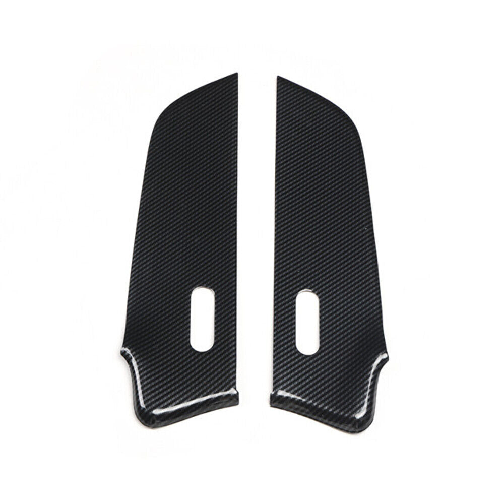 Car Inner Door Panel Cover Trim Fit for Mercedes-Benz AMG35 19-21 Carbon Fiber