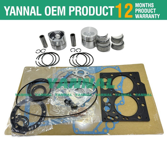 2TNE68 Overhaul and Rebuild Kit for Excavators with Engine B08-3 VIO10 PC03-2