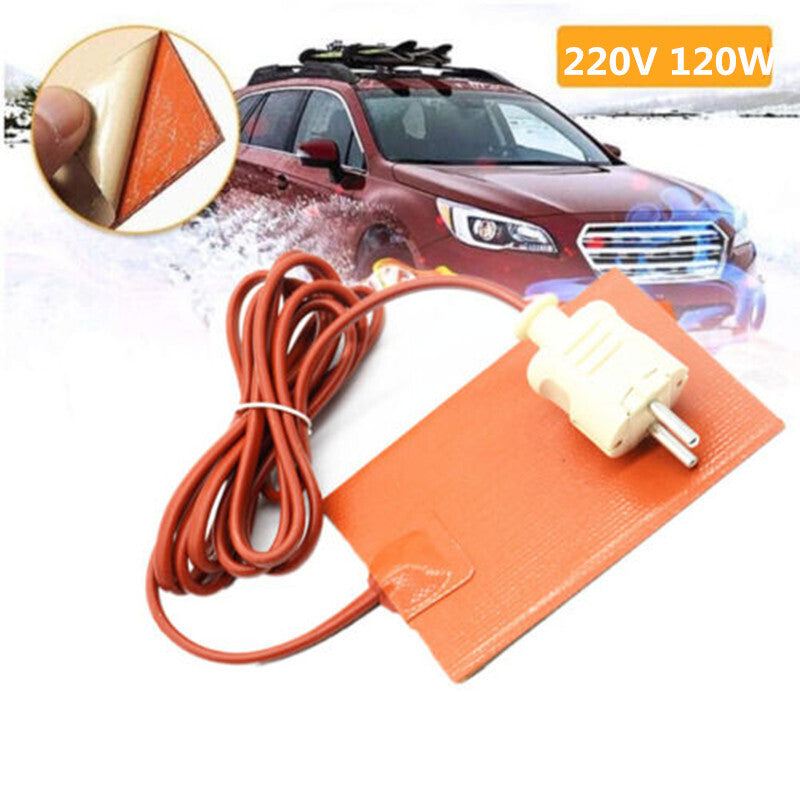 220V Heater Pad Engine Hydraulic Tank Heating Plate Oil Pan Sump Tool EU Plug