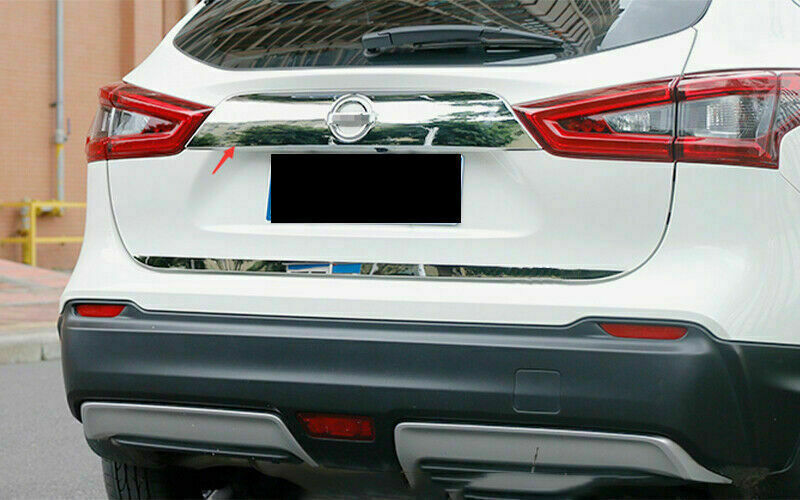 ABS Chrome Tail Door Trunk Lid Cover Panel Trim for Nissan Rogue Sport 2017-2021