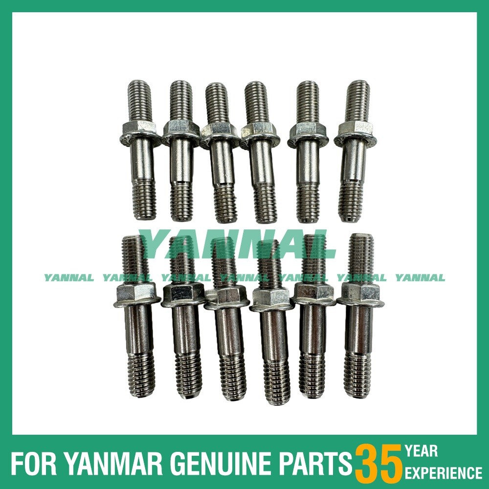 H07C exhaust studs are suitable for Hino engine parts.