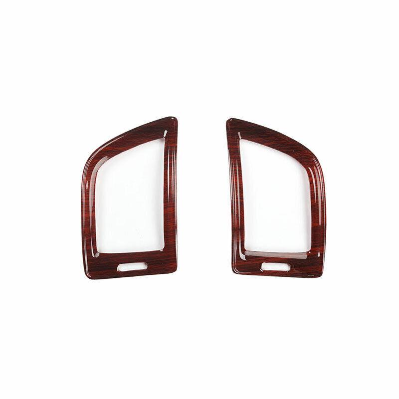 for Nissan Altima Teana 2013-2018 Wood Grain Console LR Air Outlet Vent Trim