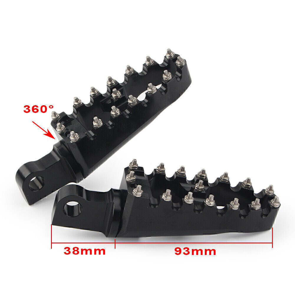 for Harley XG500 XG750 Sportster XL883 XL1200R Dyna Wide Foot Pegs Footrest Pad