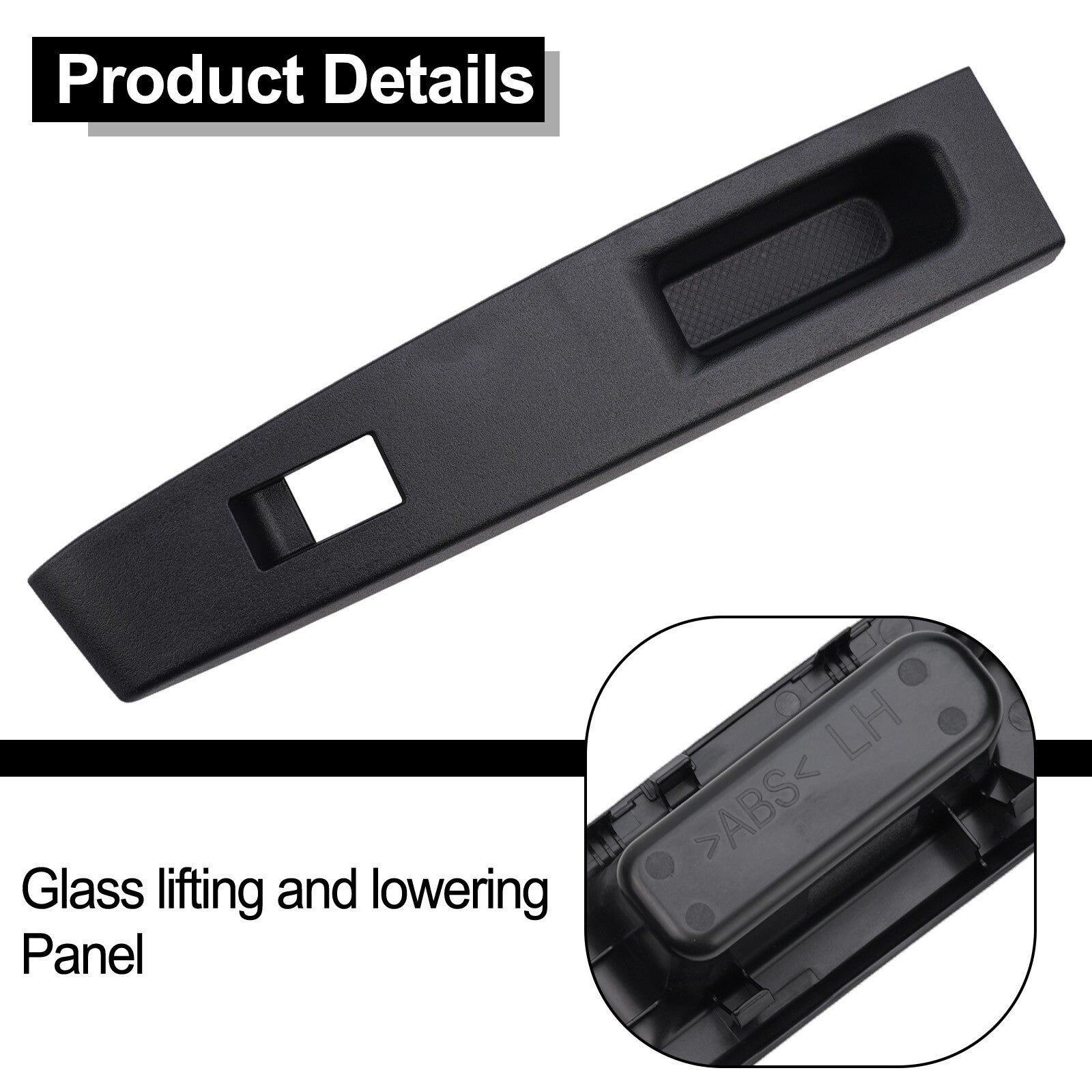 Rear LH Armrest Upper Panel 74272-52220-C0 for Toyota For Vitz For Yaris 10-14