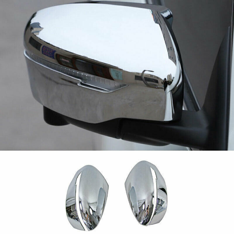 Chrome Rear View Side Door Mirror Cover Wing Trim ABS for Nissan Rogue 2014-2020