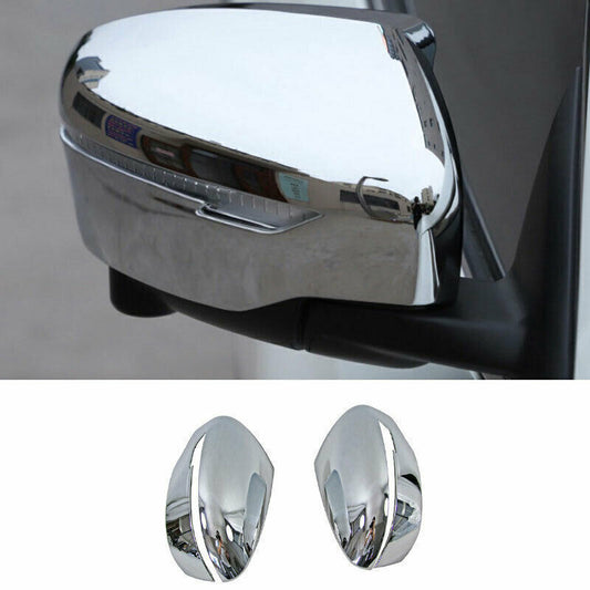 Chrome Rear View Side Door Mirror Cover Wing Trim ABS for Nissan Rogue 2014-2020