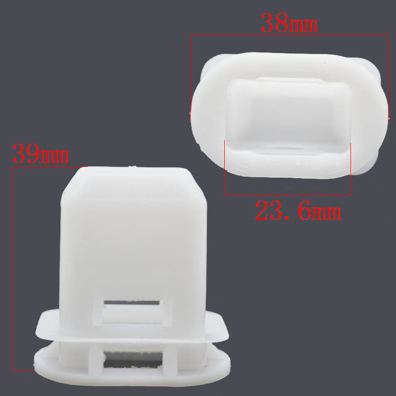 for Seat Fixed Car Fastener Clips Retainer Rear for Seat Cushion Pad for Chevrolet White Q