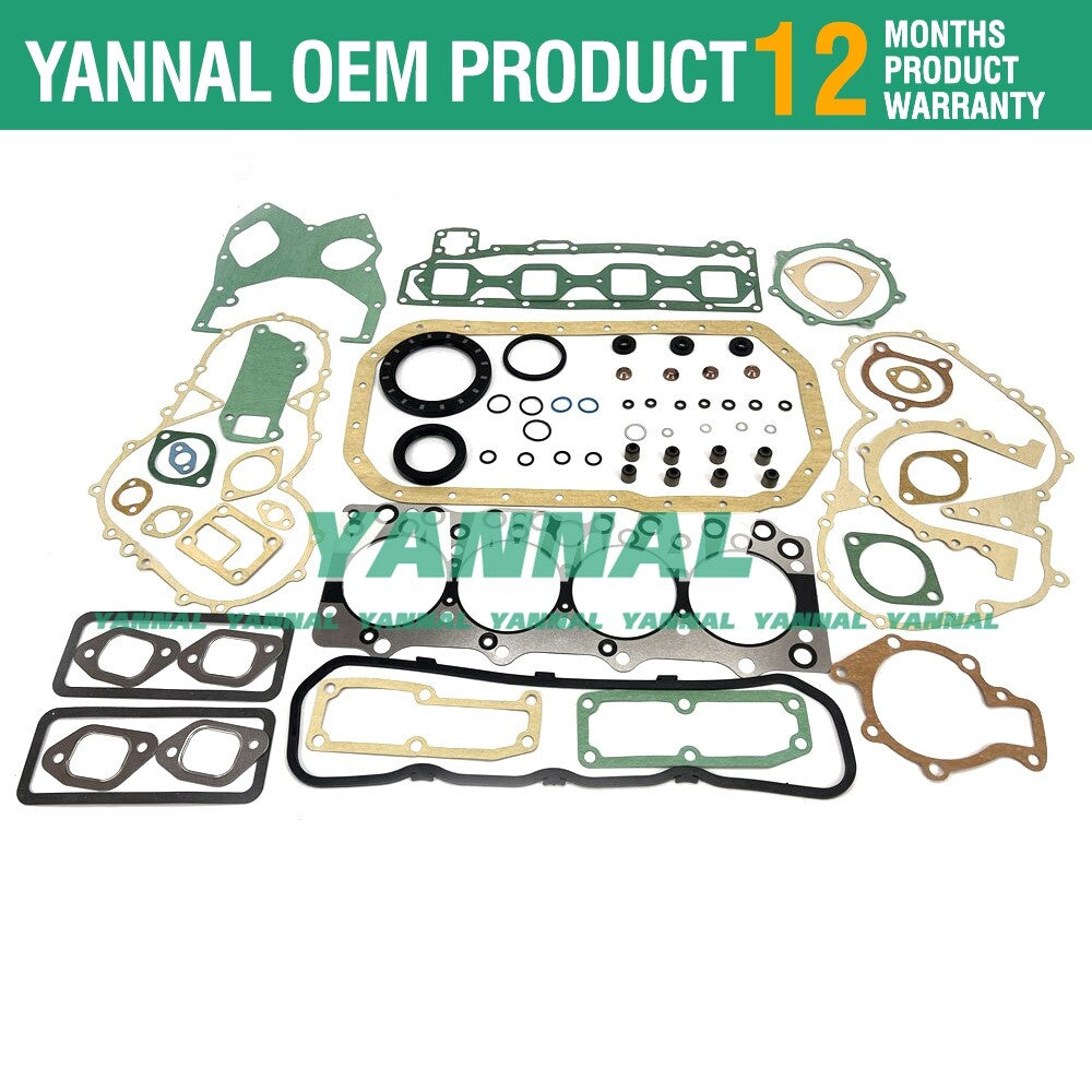4BD1 4BD1T Overhaul Gasket Kit for Isuzu Engines, Hitachi EX100, EX90, EX150-