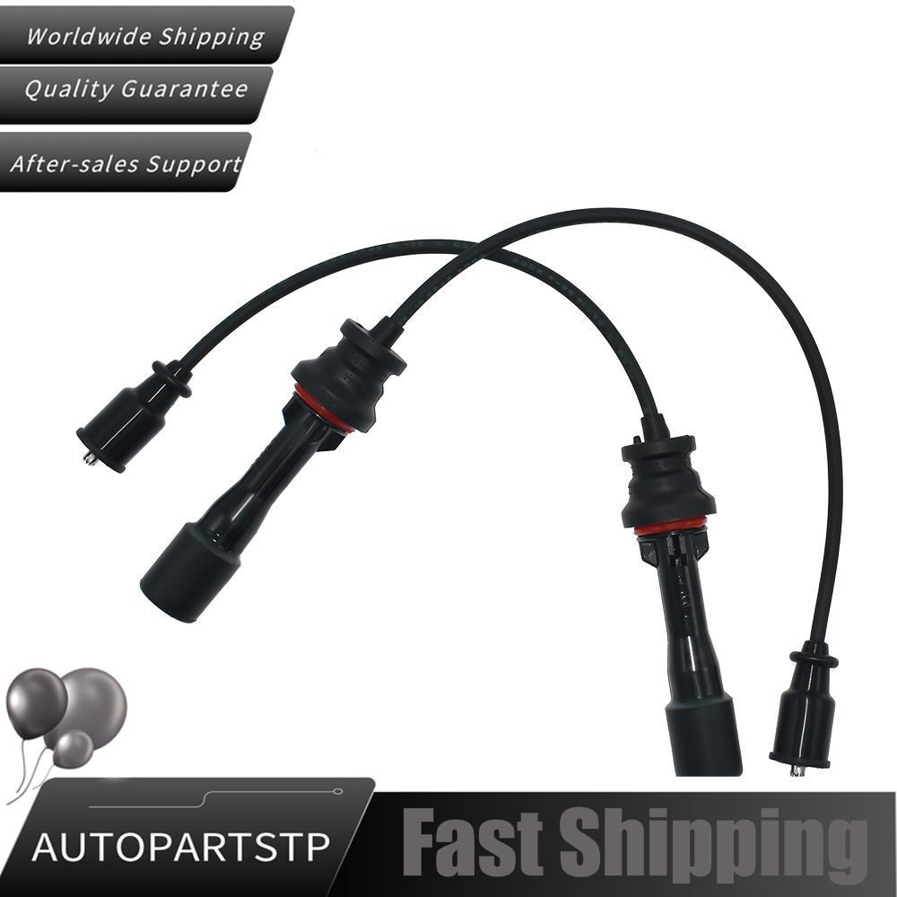 2x Ignition Cable Kit for Mazda Protege 99-03 L4 1.6L ZL01-18-140 Wire Set only Q
