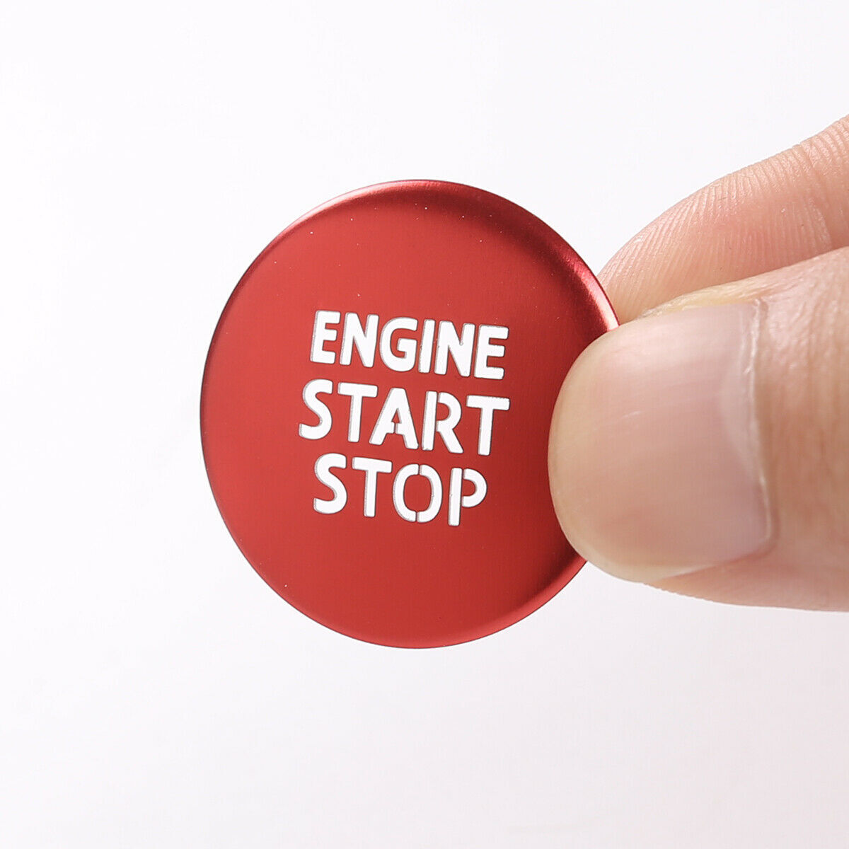 One-Key Start Engine Button Cover Sticker Accessory for Toyota Tacoma 16-2023 Q
