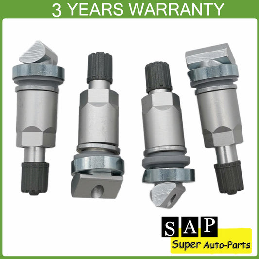 4x Tyre Pressure Sensor Valve Stem Replacement Kit for Jeep for Volvo  for ford  for Chrysler Q