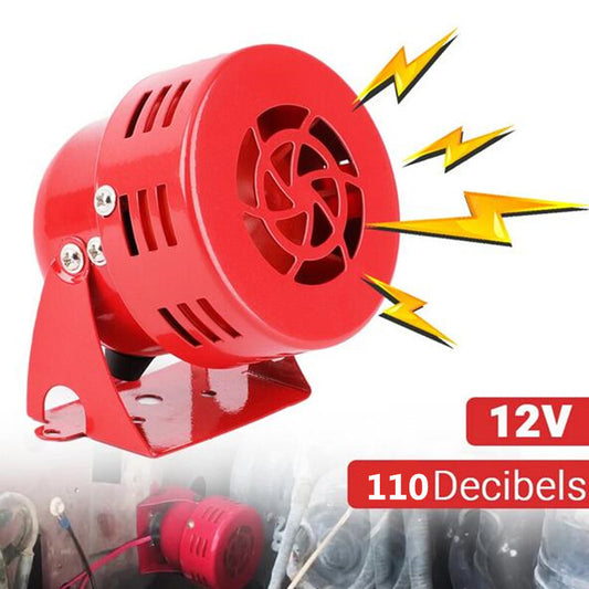 1PC Motorcycle Driven Horn 110dB Speaker Retro Siren Horn