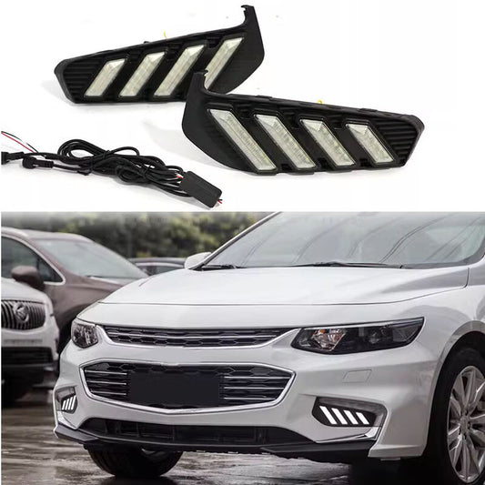 FOR Malibu 2017-2018 LED Daytime Running Light DRL Lamp Turn Signal 2X n