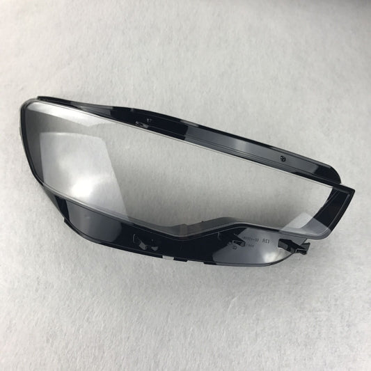 for Audi C7 A6L A61 2013-15 Pair Car Headlight Clear Lens Cover Lampshade Lense Q