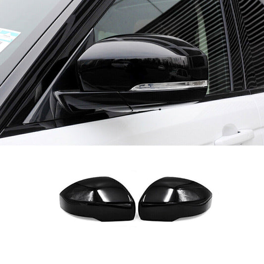 for Range Rover Sport 14-22 ABS Glossy Black Rear View Door Mirror Cover Trim 2P