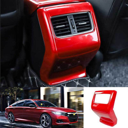 Car SUV blue LED backlit vent clip digital display clock time thermometer- v