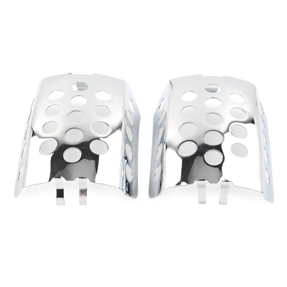 Silver Caliper Screen Insert Guard Cover Fit for Harley CVO Road Electra Glide