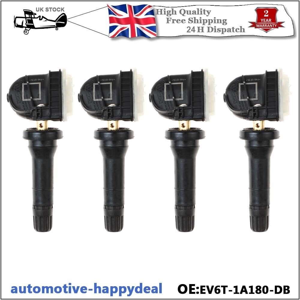 4Pcs TPMS Tyre Pressure Sensor for Ford Focus Fiesta EV6T-1A180-DB EV6T-1A180-DC