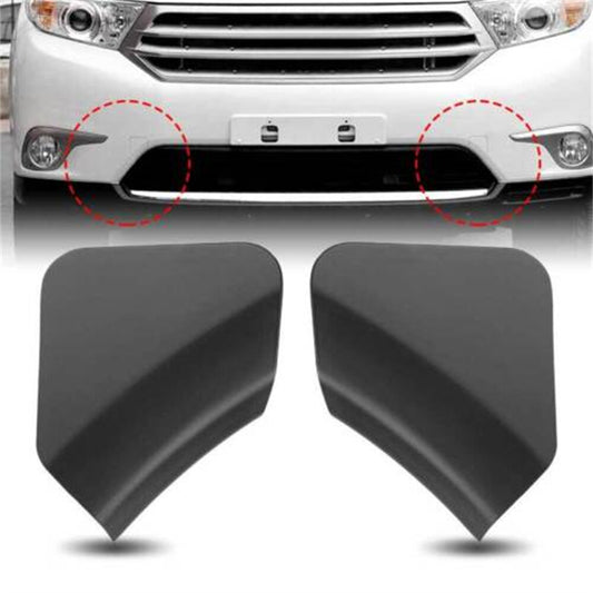 2PCS Front Bumper Tow Hook Cover Cap for Toyota Highlander 2012-2014 Q