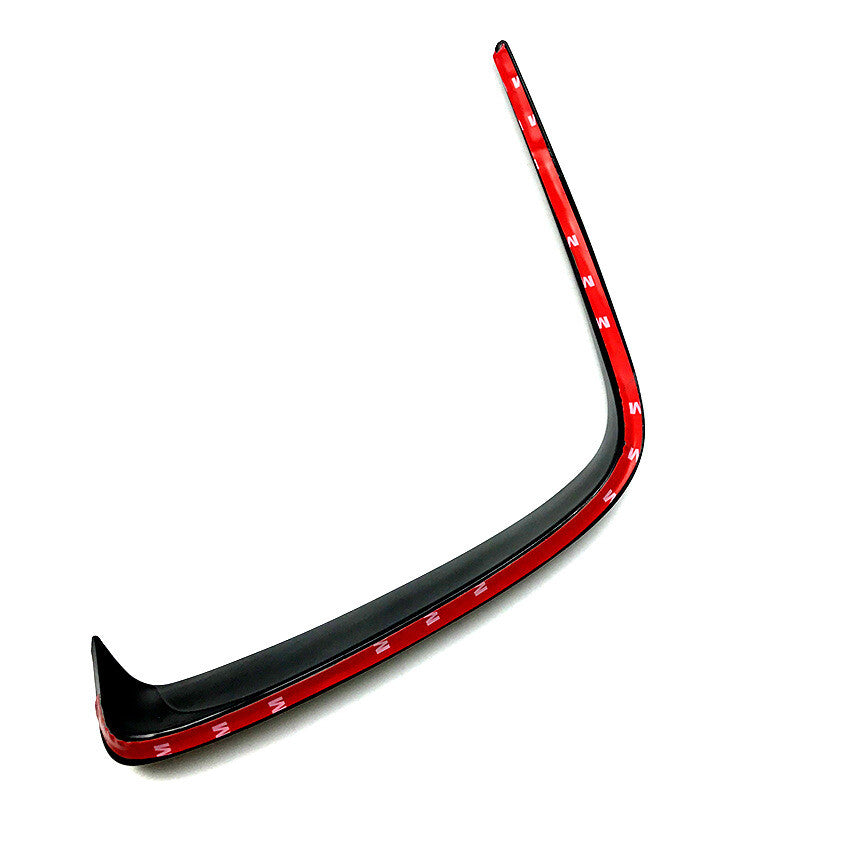 Sleek black rear bumper splitter suitable for Mercedes-Benz A W176 A200 A250 A45