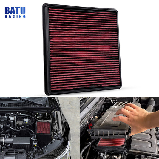 Air Filter 33-2385 Replacement For 11-24 for Ford F150 3.5L 11-16 F250 F350 6.2L New