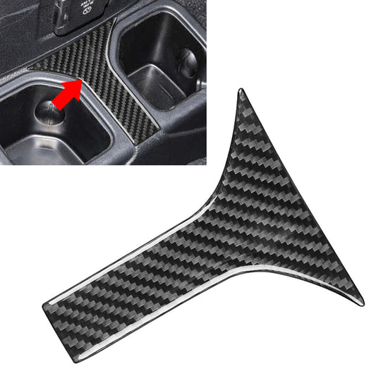 1-Rear Water Cup Holder Panel Cover Trim for Jeep for Wrangler JL Gladiator JT US