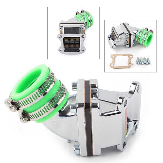 Green 35mm Carburetor Intake Interface Valve Fit for Honda DIO 50 17 18 27 28 Period Q