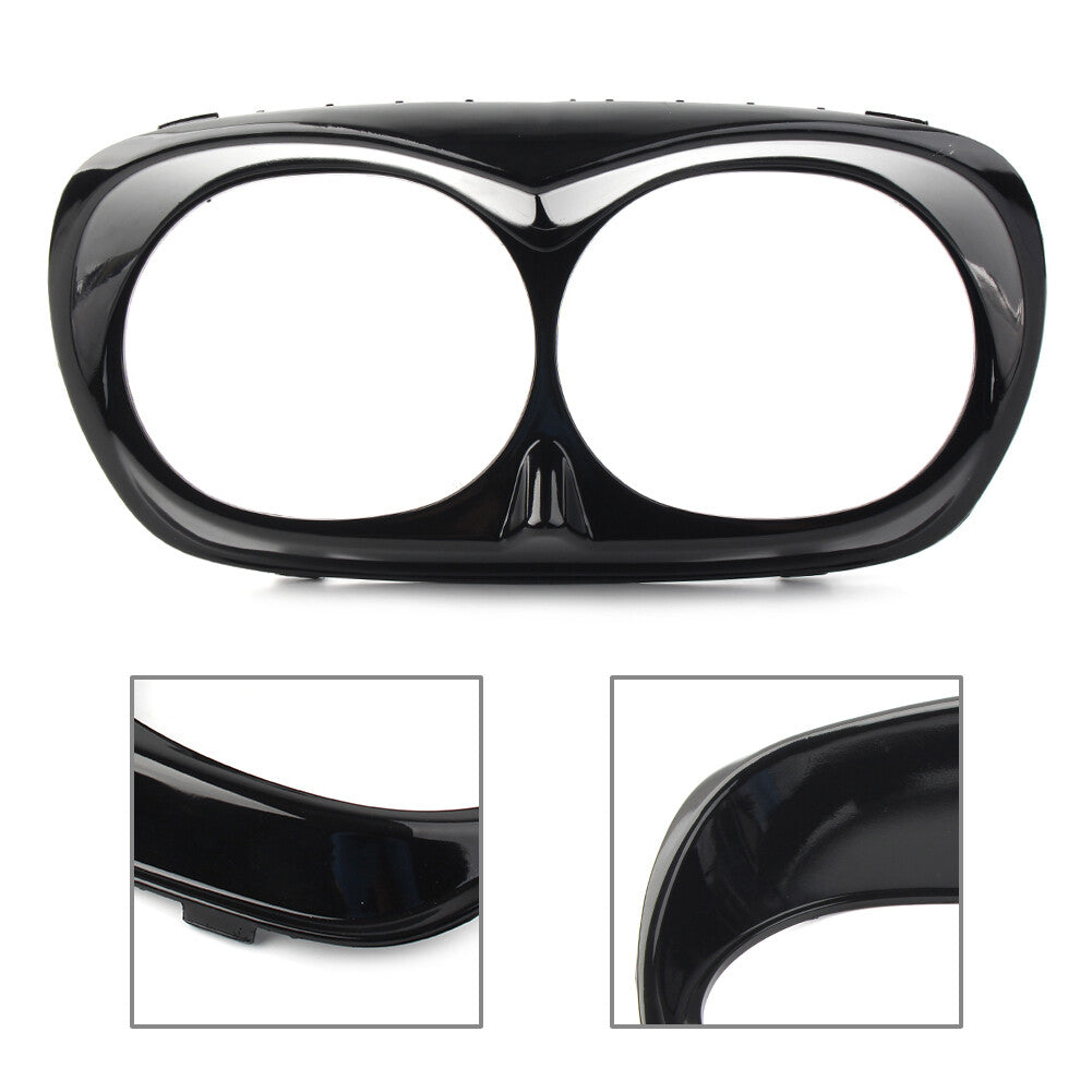 for Harley Road Glide 98-13 FLTR FLTRX FLTRU Scowl Headlight Bezel Fairing Trim