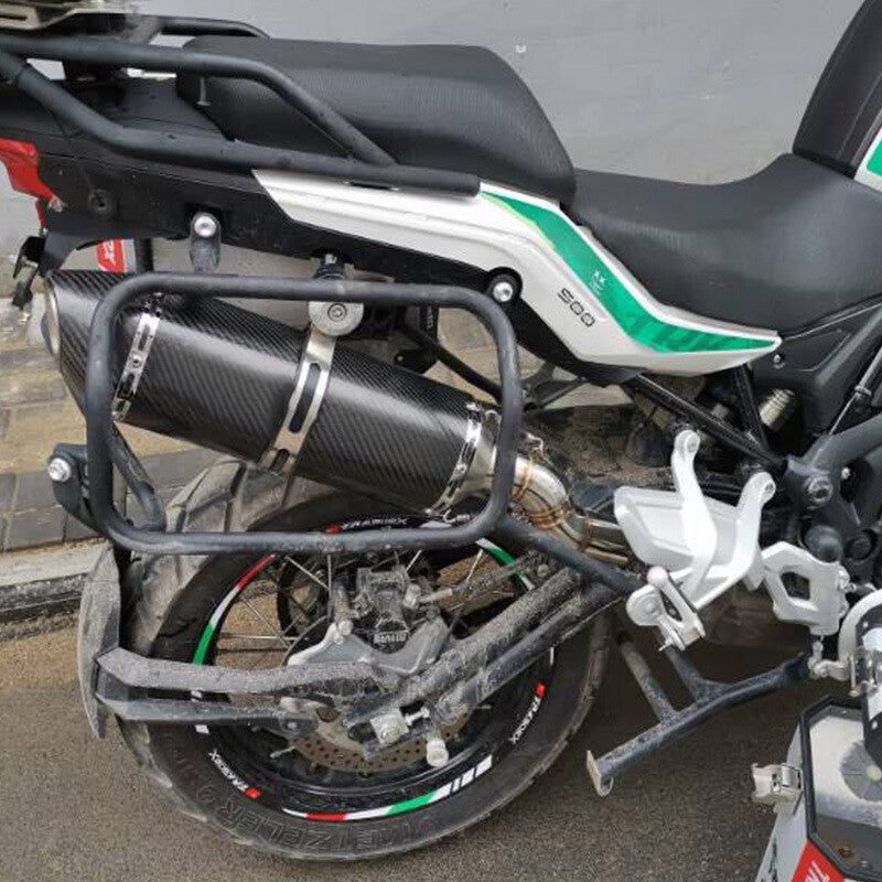Mid Link Pipe For TRK502X SlipOn Stainless Steel Exhaust Connected Modify System