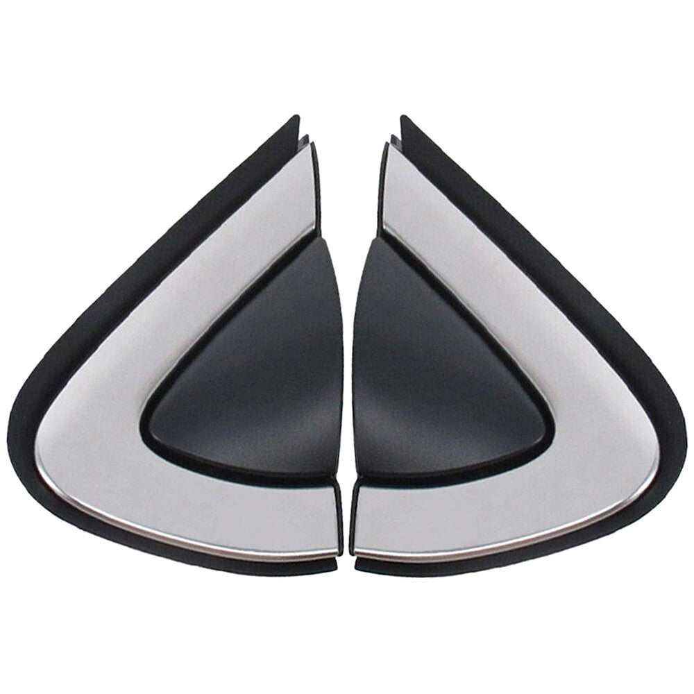 Pair Front Fender Wing Mirror Garnish Trim Pillar LHRH for Honda for CR-V 2017-2020 Q