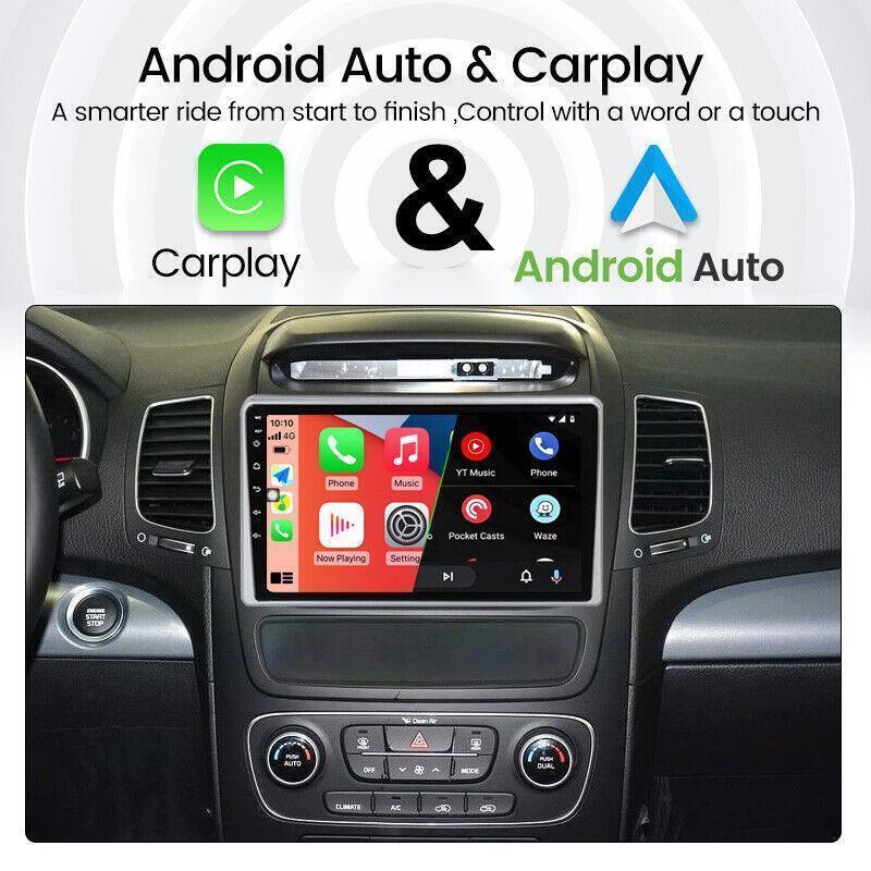 9 Android 10 Car Stereo GPS Carplay DSP W/ Canbus for Kia Sorento 2013-14
