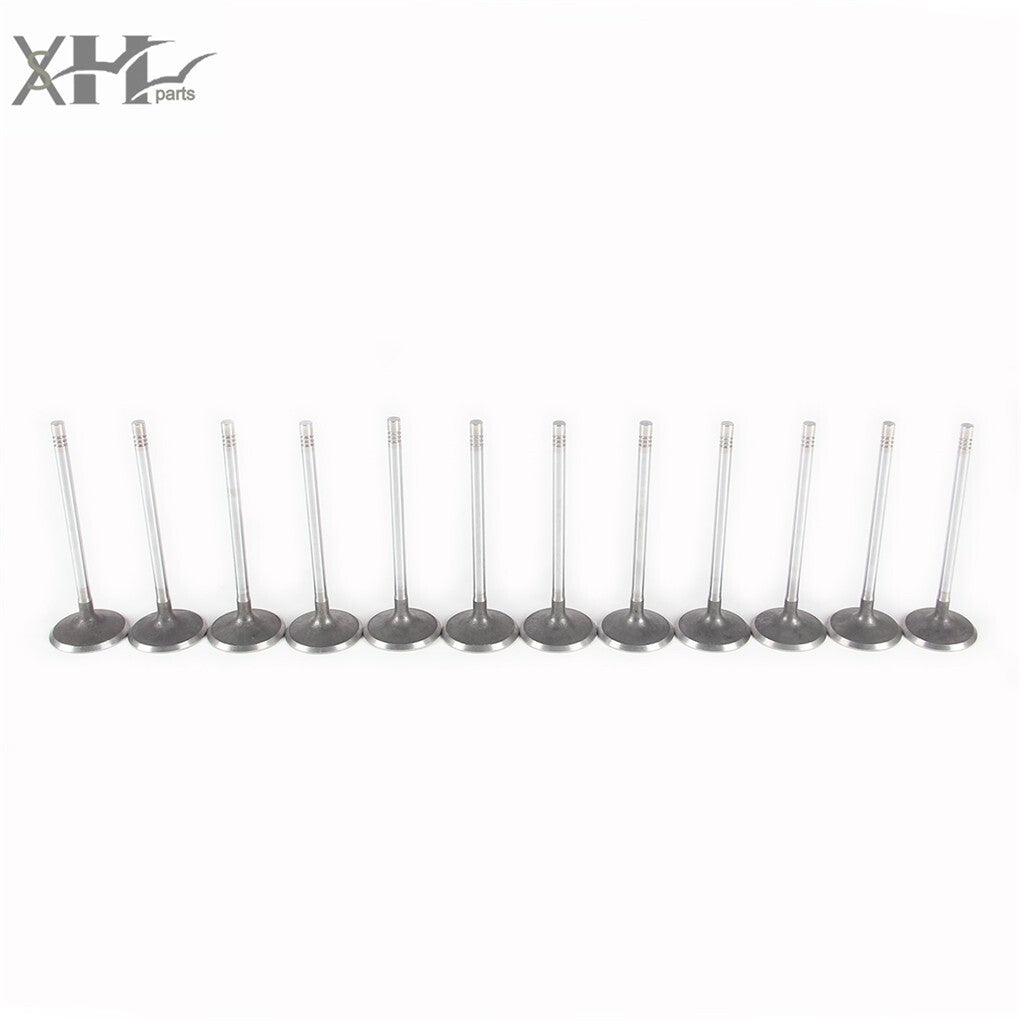 12pcs 2.5L/3.0L Engine Intake Valve Kit Fit for Mercedes Benz C250 R300 S300