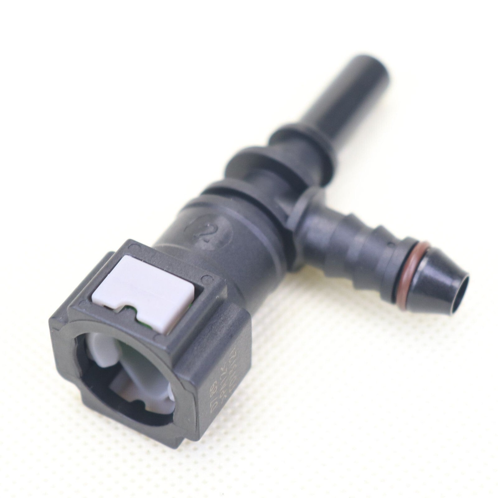 1X 7.89 SAE 1/4 inch Bondi T-shirt Fuel Line Quick Connect Release Hose Bar Male/Female