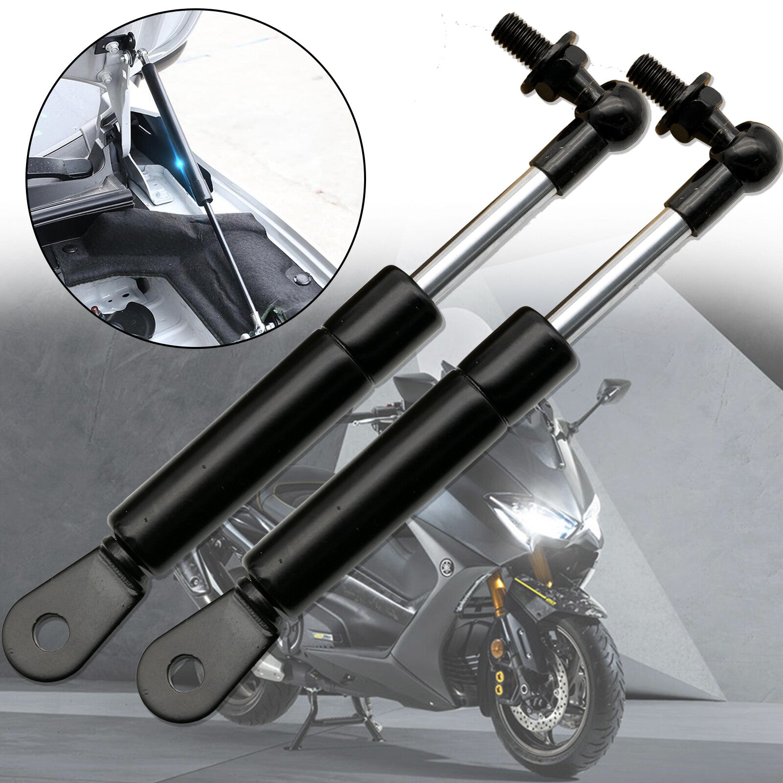 2x Struts Arms Lift Supports for Yamaha TMAX 500 530 Shock Lift Absorbers for Seat