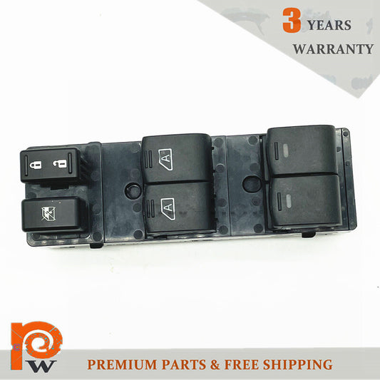 The new Power Window switch with left-side fit is compatible with for Infiniti FX35 3.5L 25401-1CA3B
