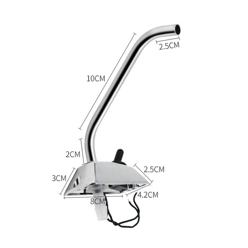 RV High Nozzle Kitchen Faucet Replacement Manual Pump Stainless Steel Camping Trailer - n