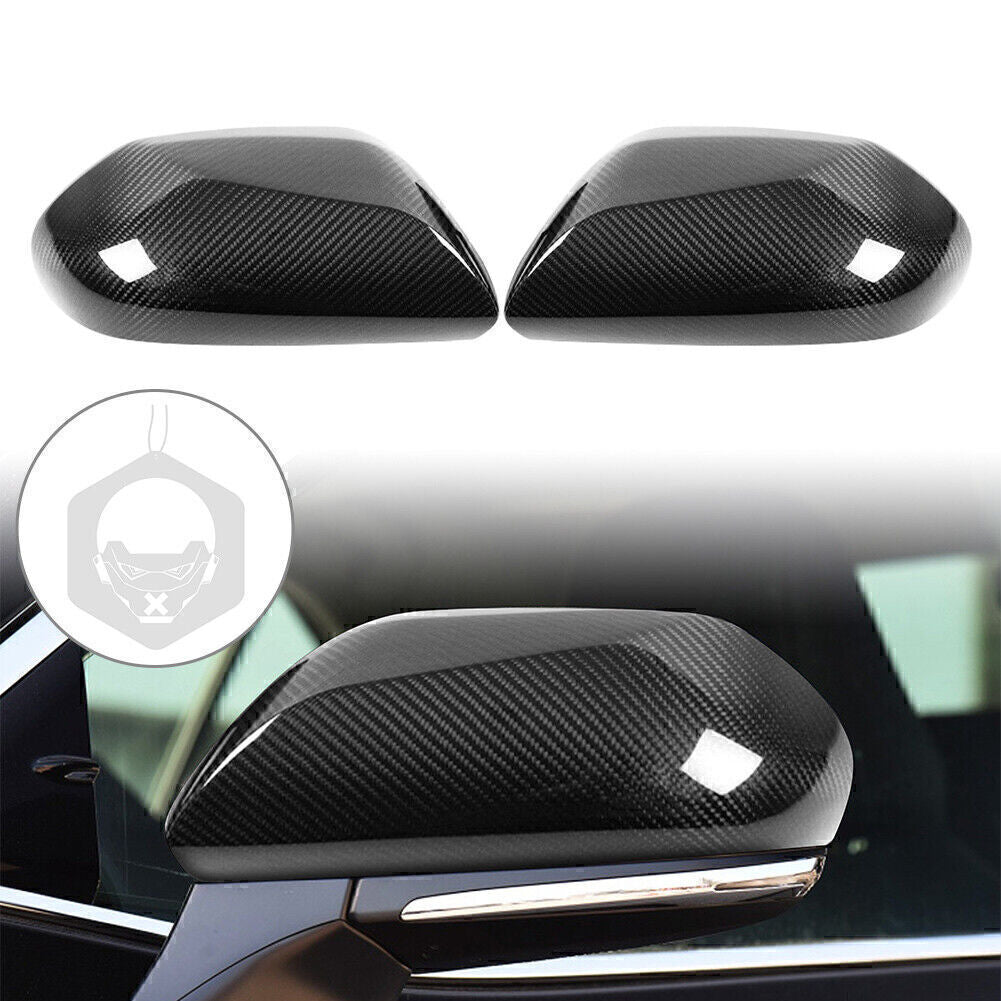 Spiegelkappe Seitenfl¨¹gel Kohlefaser F¨¹r for TOYOTA for CAMRY LE SE XLE XSE 2018-2020