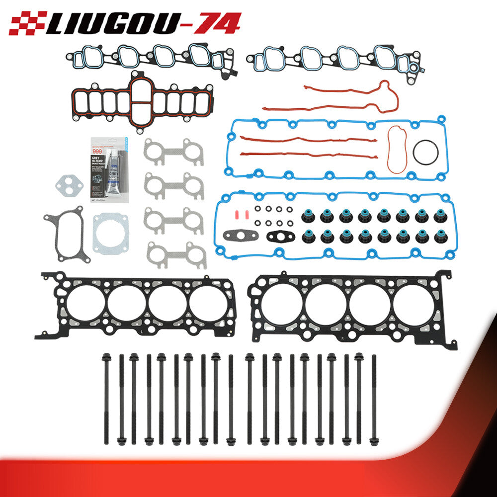 Suitable for 2000-2004 F150 F350 Expedition Excursion E150 head washer set bolts- v