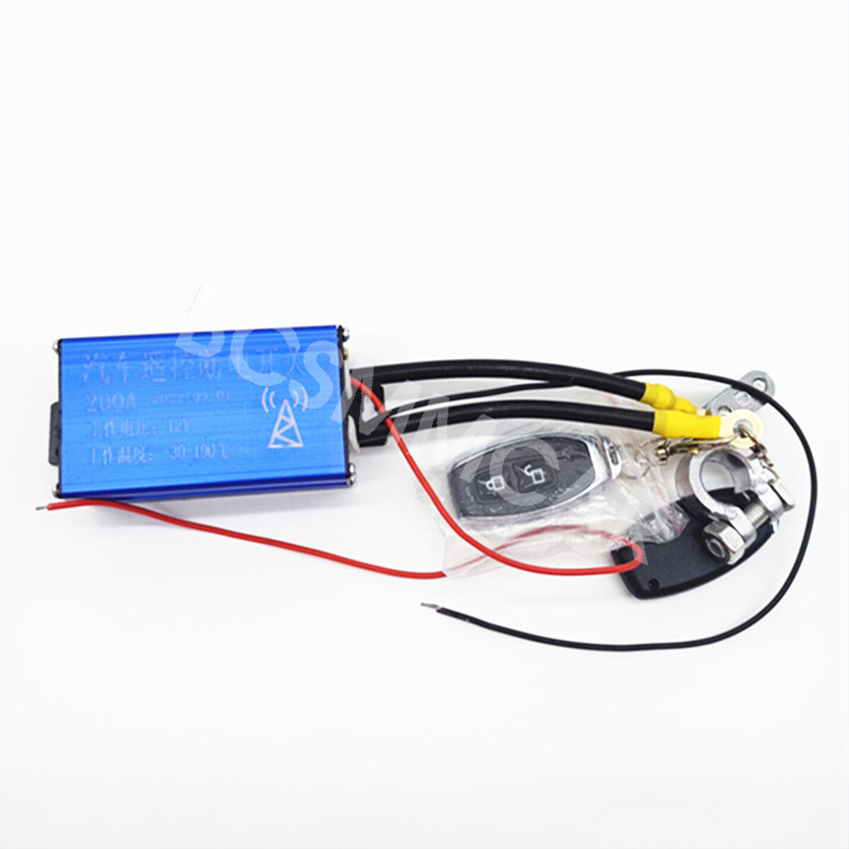 2PCS Remote Control Car Battery Isolator Disconnect Cut Off Power Kill Switch