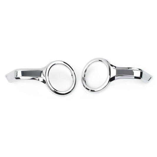 Chrome Fog Light Bezel Trim Rings Decorative Cover Fit for Honda Goldwing GL1800 Q