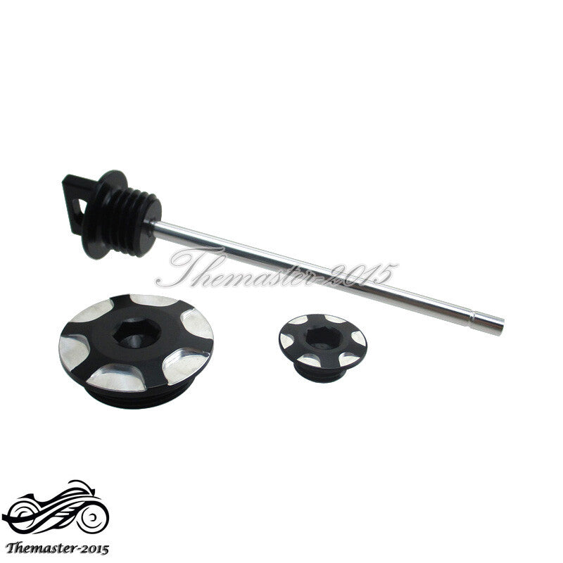 Aluminum Engine Plug Kit Dipstick for Honda CRF110 2013 - 2024 Q