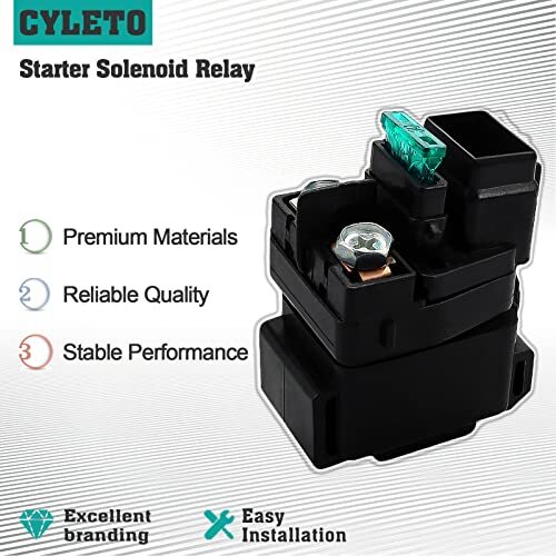 Starter Solenoid Relay for Arctic cat 500 4x4 1998-2003/375 2x4 4x4 2002/Bearcat