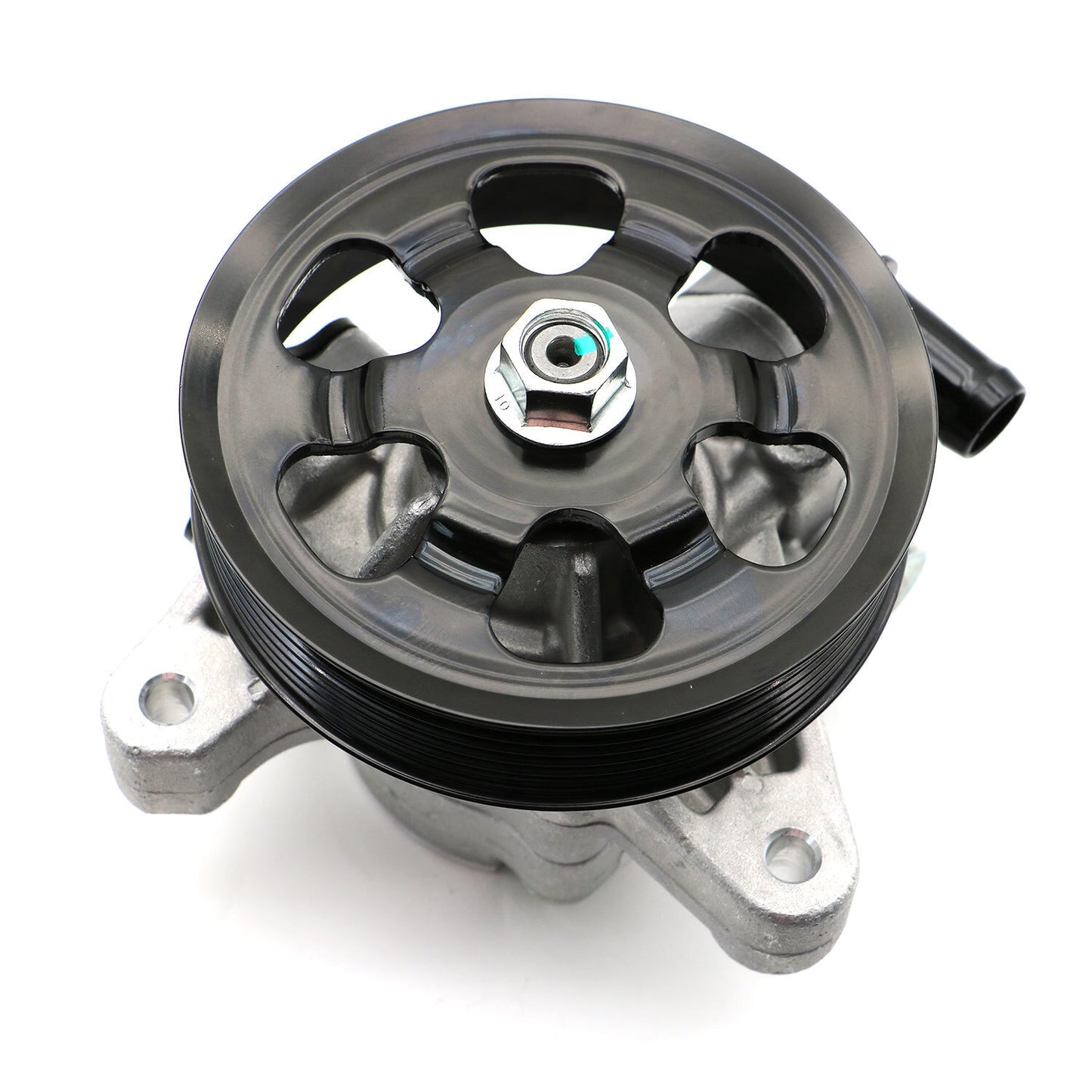 Power Steering Pump 56110RAAA01 w/ Pulley Fits 03-05 for Honda Accord L4 2.4L Q