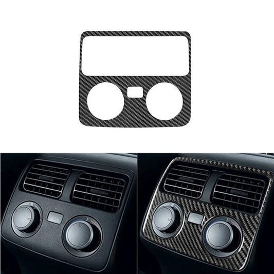 Carbon Fiber Rear Central Air Vent Cover Trim for Mazda Cx-9 2010-2015 Type B