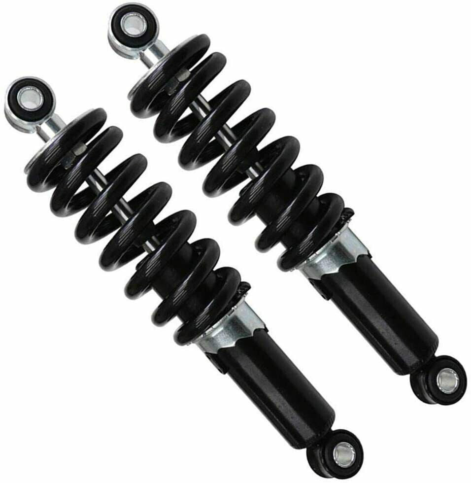 A pair of 260mm 10-inch rear shock absorbers are suitable for Pit Dirt bicycles, for mini bicycles, and all-terrain vehicles.