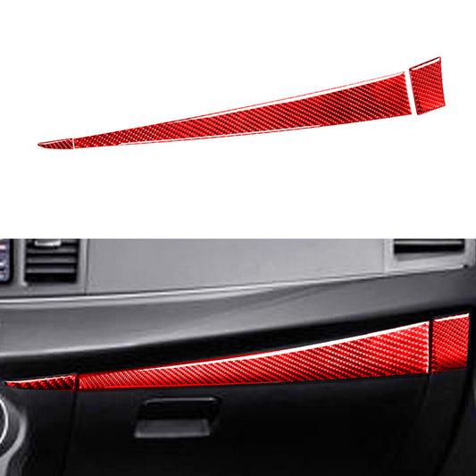 2X Carbon Fiber Rear Cup Holder Cover Trim for Subaru Outback Legacy 2015-2017 v