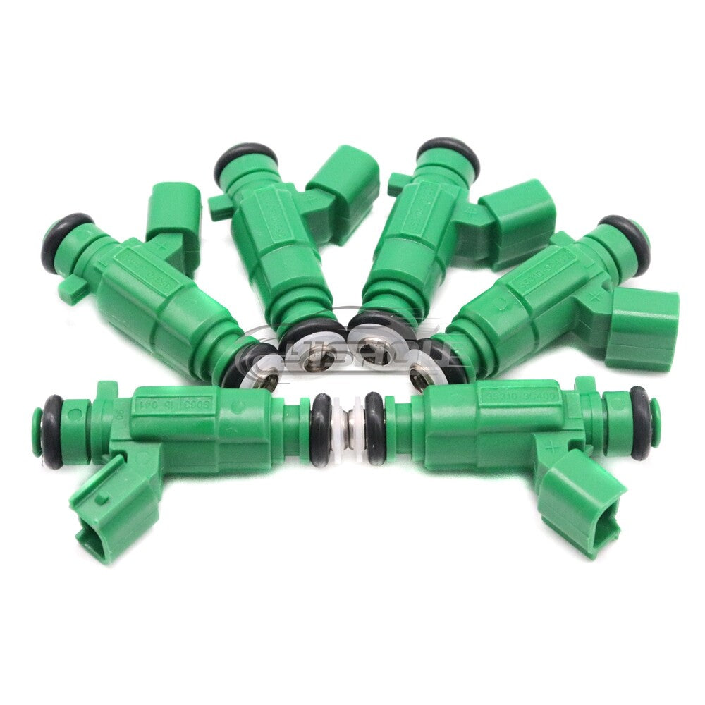 6pcs 35310-3C400 Fuel Injectors for Hyundai Santa Fe for KIA Sedona Sorento 3.5L V6
