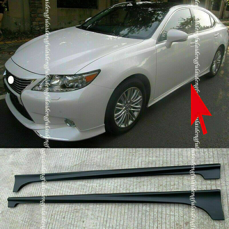 Unpainted Side Skirts Extensions Body Kit for Lexus ES250 300h ES350 2013-2015